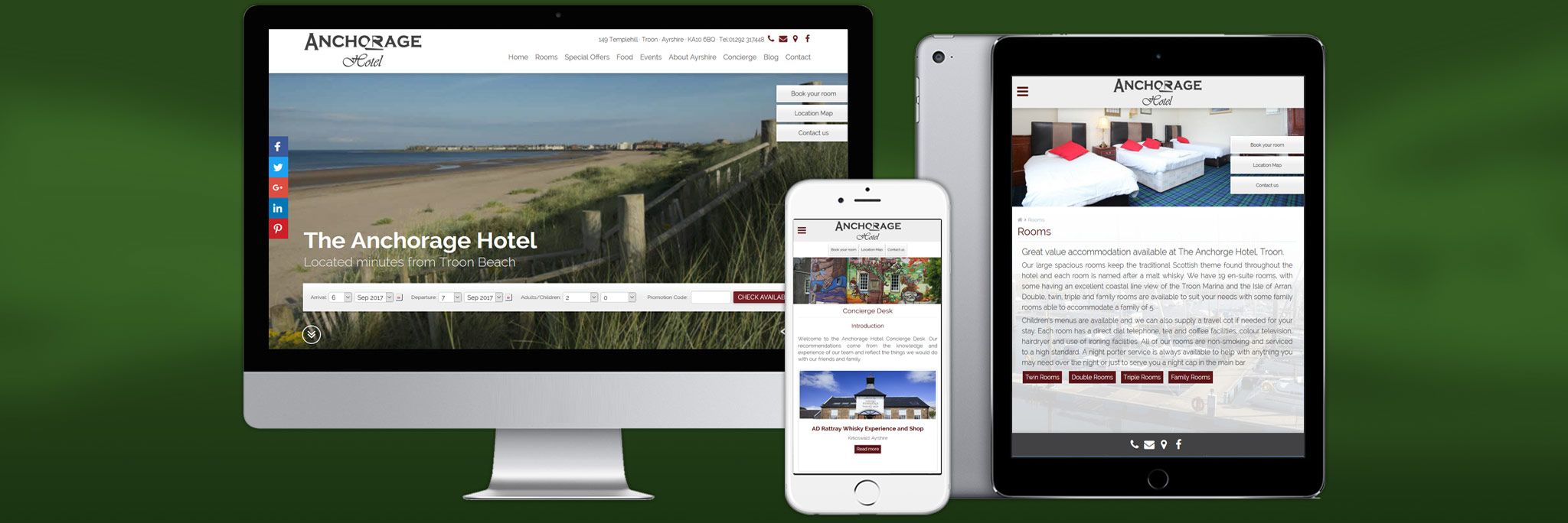 Anchorage Hotel Troon Anchorage Hotel Troon